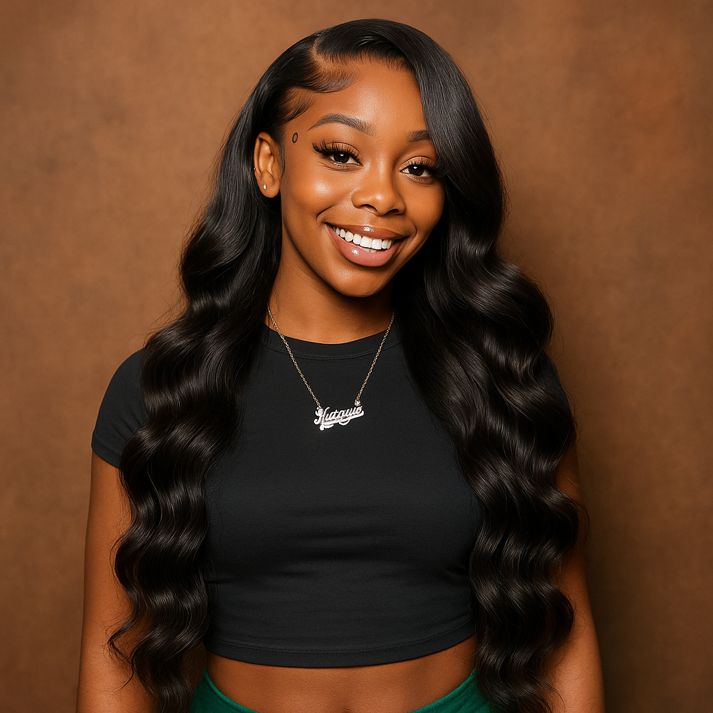 Body Wave HD Lace Frontal Wig – 30"–40" Brazilian Human Hair, 13x6 & 13x4 Options